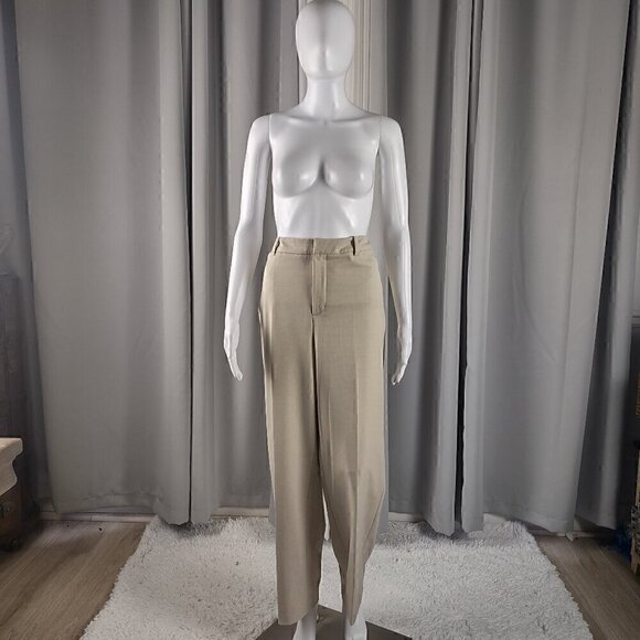 Coldwater Creek Natural Fit Women's Khaki, Tan Dress Pants Size 12 - Picture 1 of 10